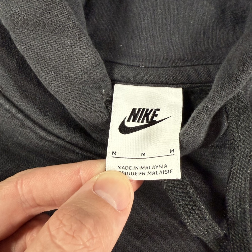 Arsenal Hoodie Mens Medium Black Soccer Pullover Nike 2021 Football Sweatshirt‎ - Picture 7 of 15